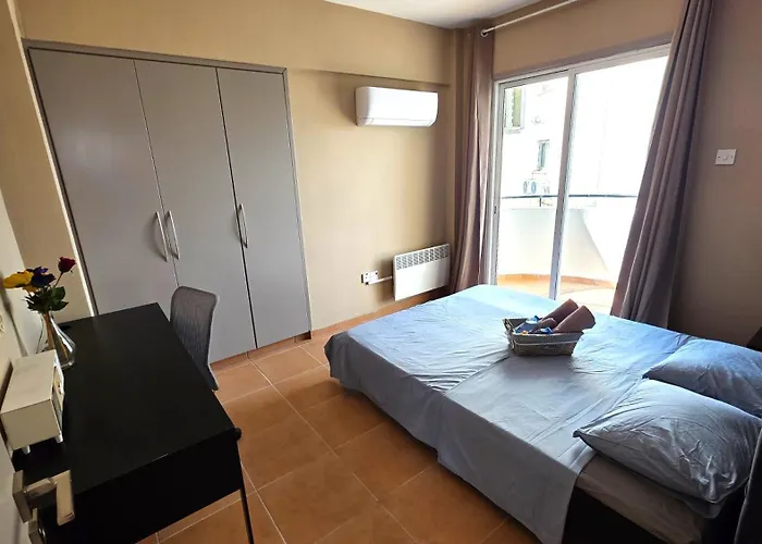 Charming 2br Classic Flat With Fast Wi-fi ラルナカ